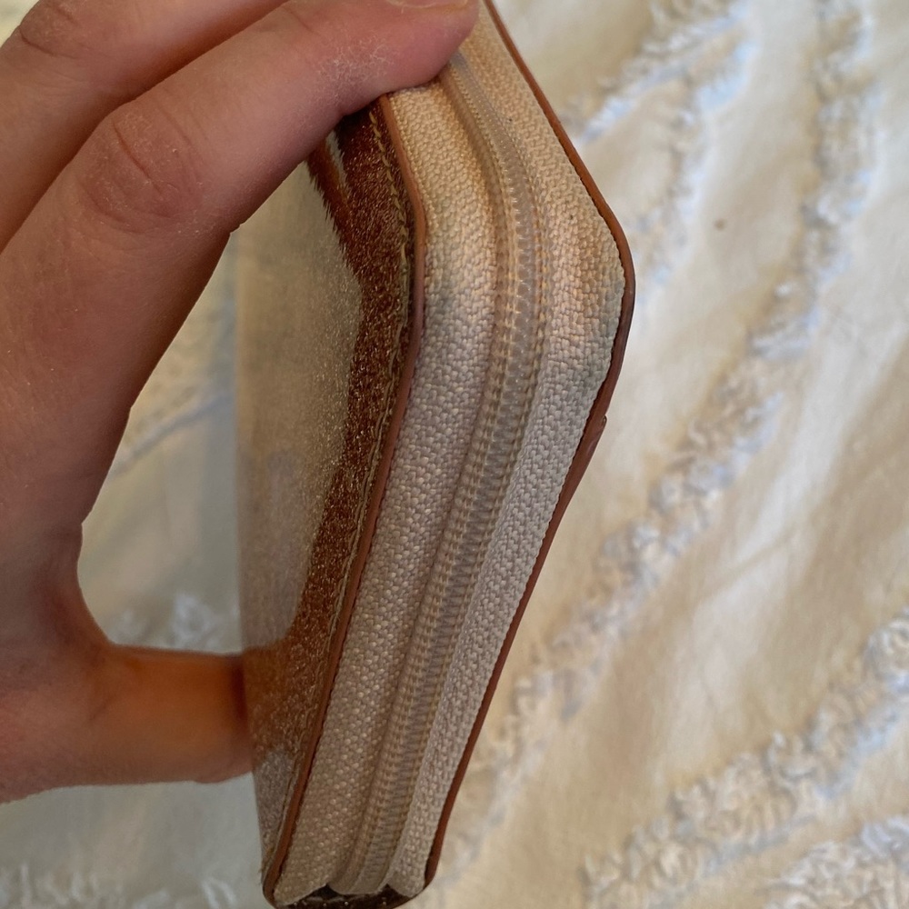 Kate Spade Rose Gold Glitter Wallet - Picture 8 of 12